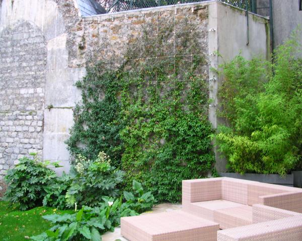 Jardin moderne